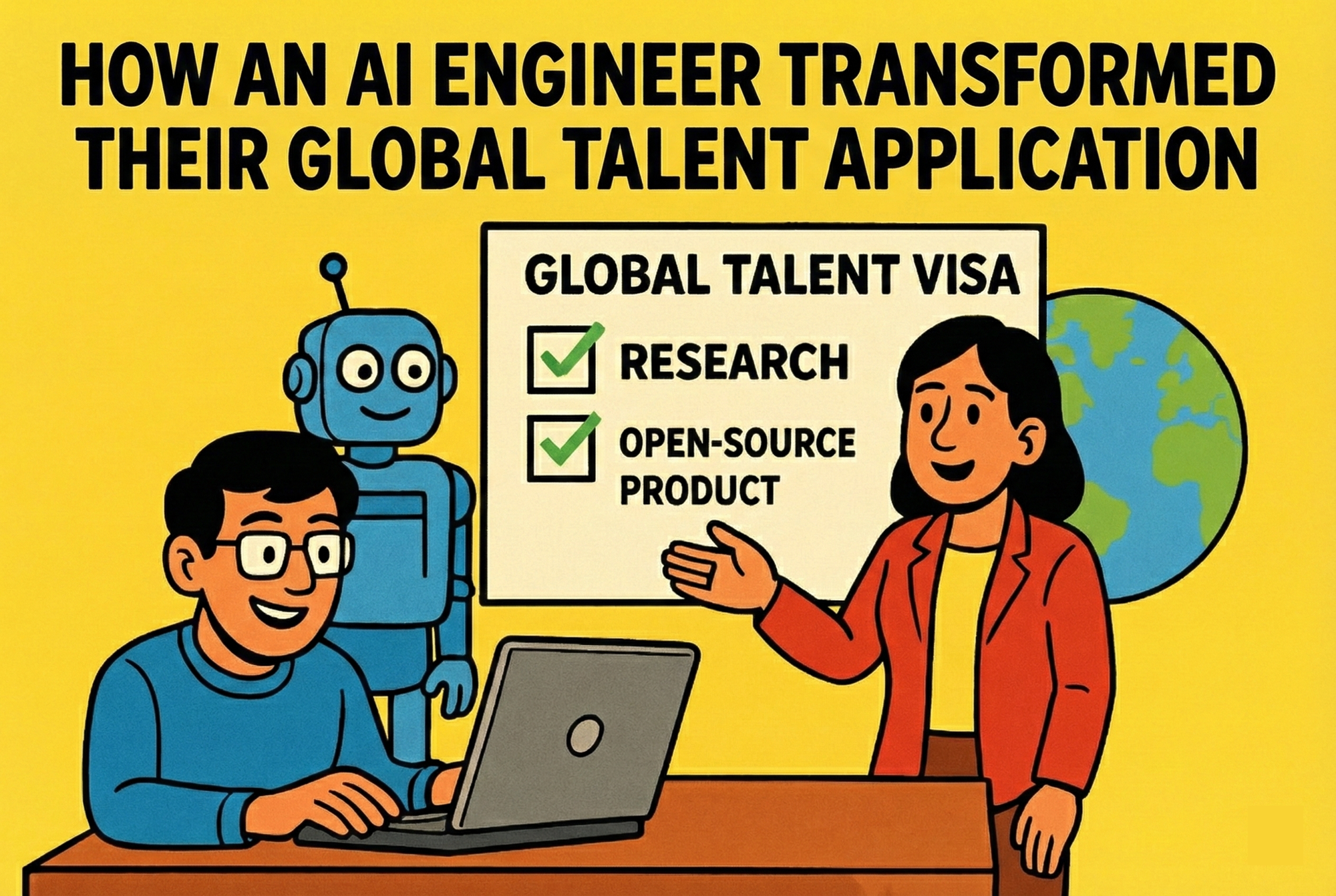 How an AI Engineer Transformed their Global Talent Application